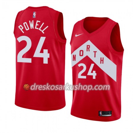 Muški NBA Dres Toronto Raptors Norman Powell 24 Nike 2018-19 Crvena Swingman